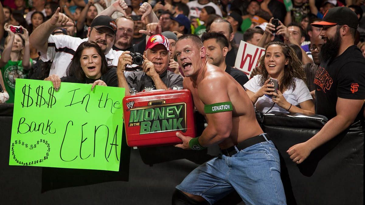 John Cena won Money in the Bank in 2012