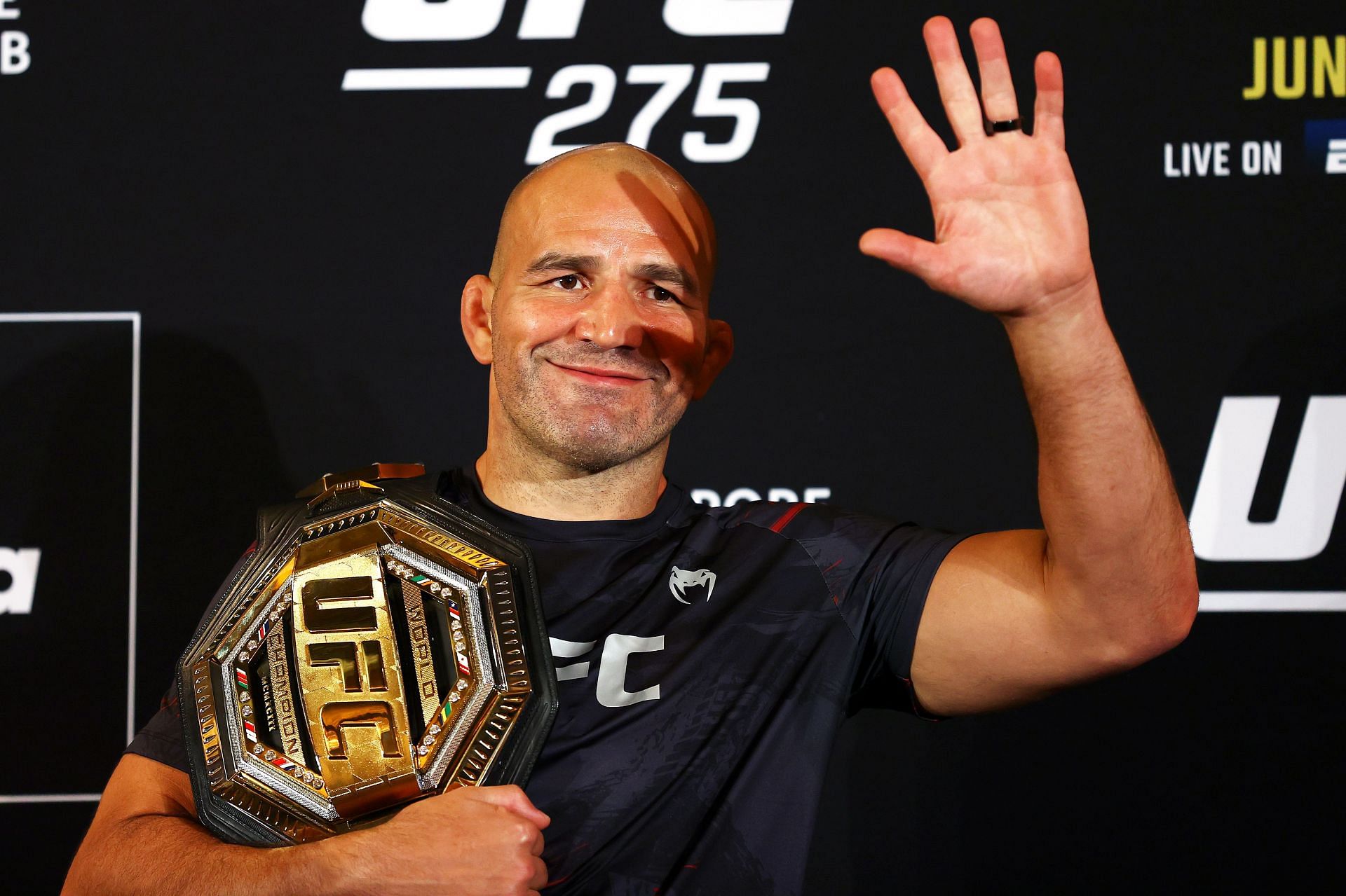 UFC 275 Media Day - UFC light heavyweight champion Glover Teixeira