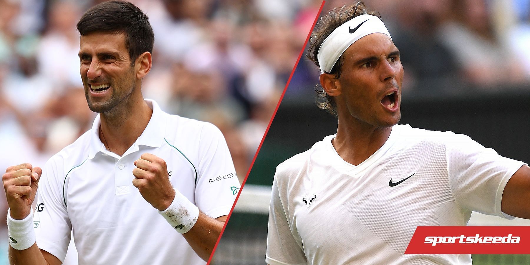 Novak Djokovic and Rafael Nadal are the top two seeds.