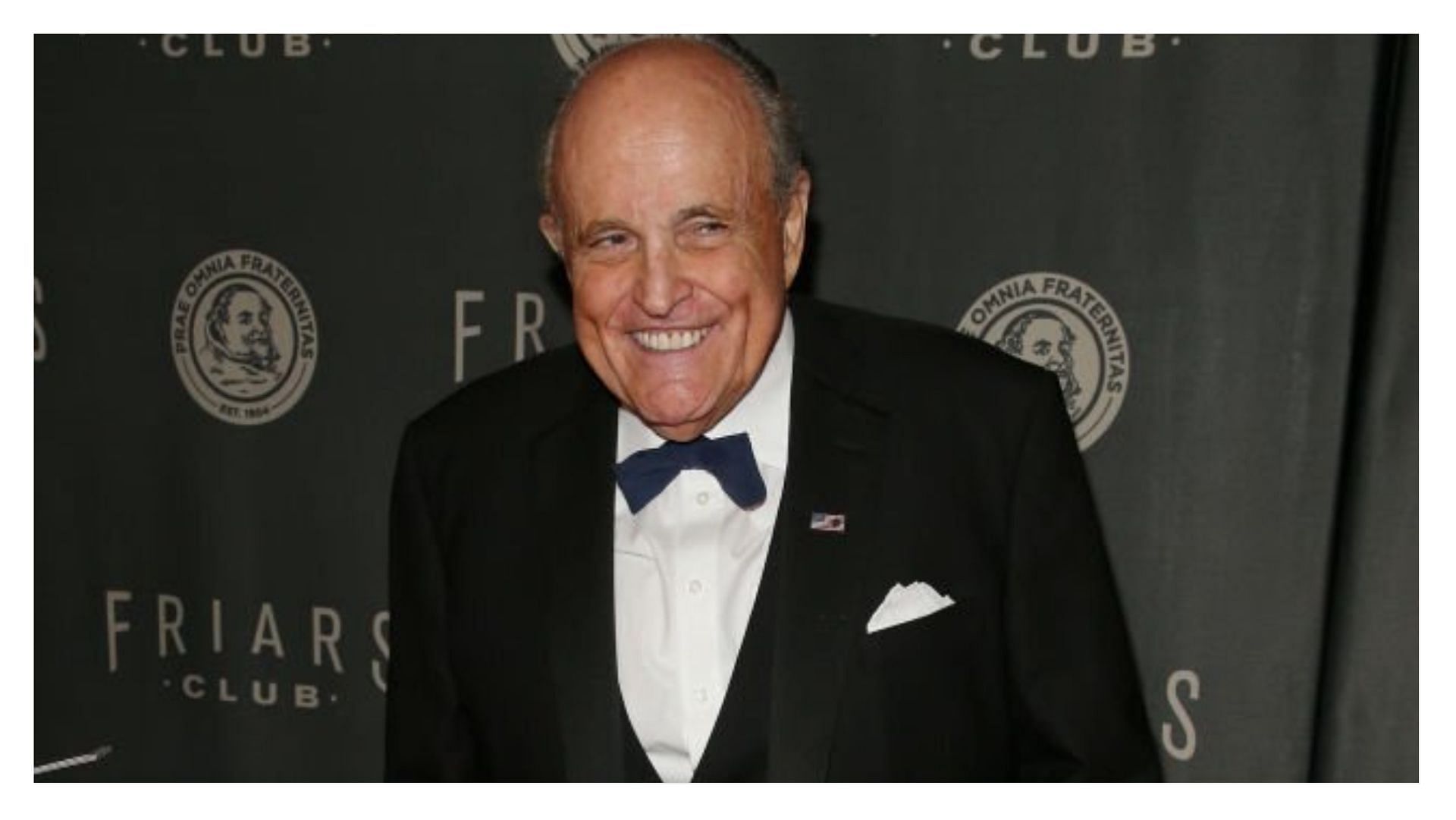 Rudy Giuliani was slapped by a store employee (Image via Rob Kim/Getty Images)