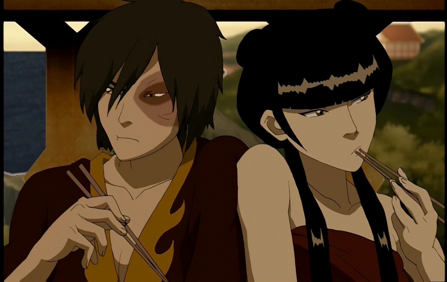 Zuko and Mai (Image via Avatar: The Last Airbender)