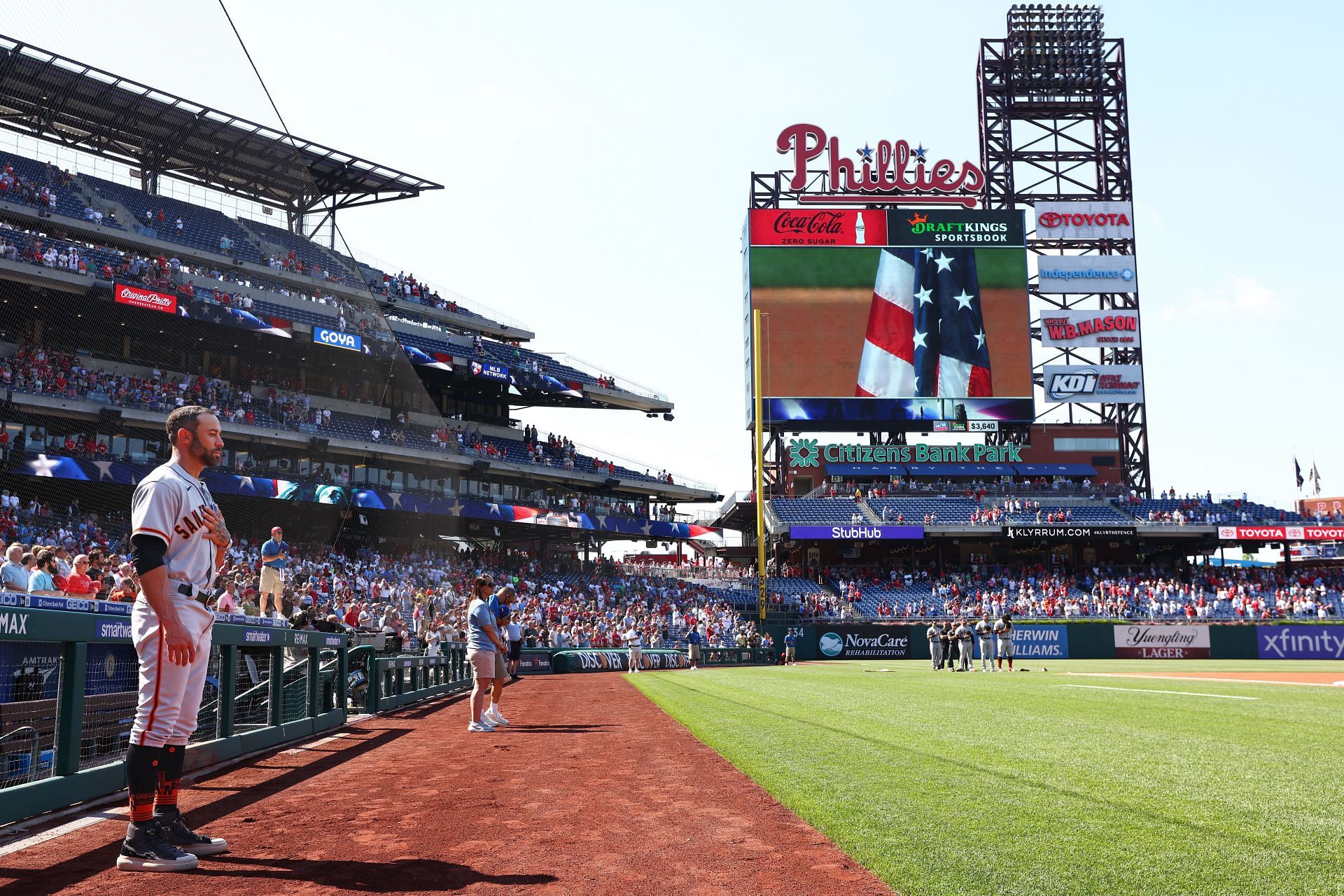 San Francisco Giants v Philadelphia Phillies