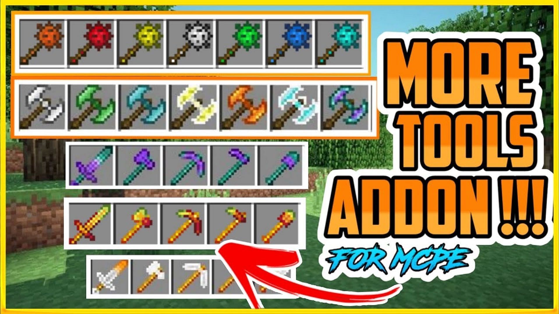 Various tools provided by More Tools (Image via GAMER DROID/YouTube)