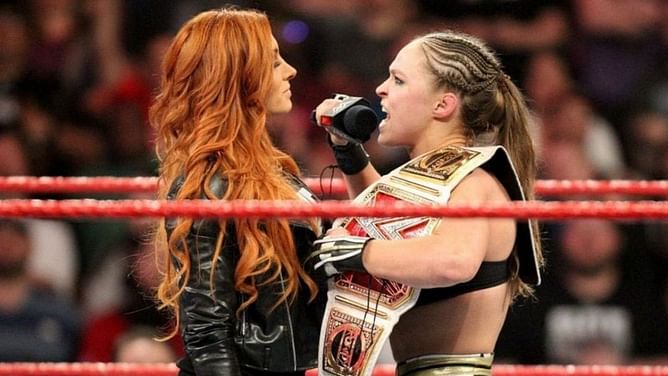 "हमलोग मिलकर Becky Lynch को सबक सिखा सकते हैं" - WWE के मौजूदा चैंपियन ने की Ronda Rousey को मदद की पेशकश