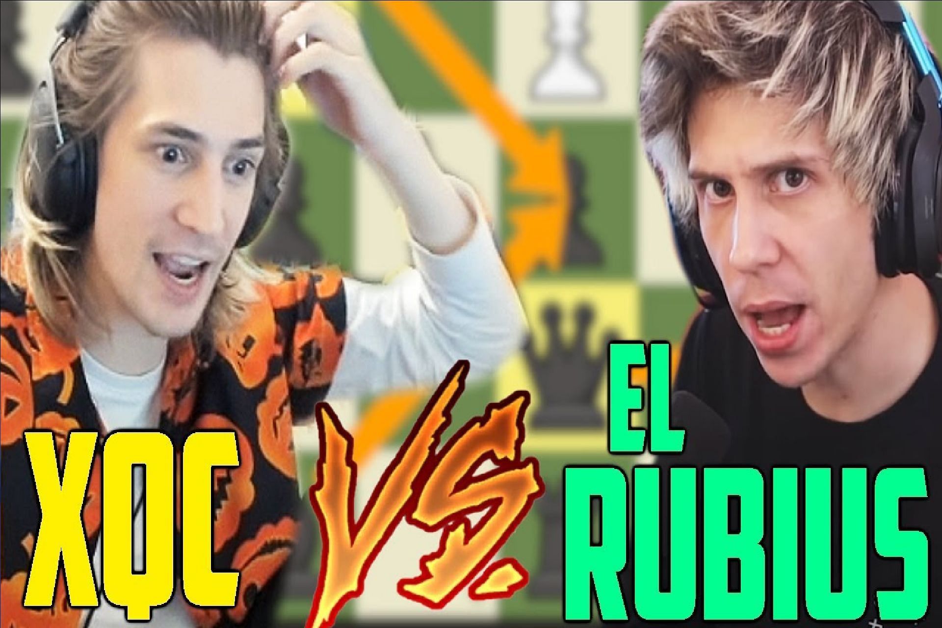 Rubius challenges xQc (Image via xQcOW/YouTube)
