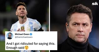 "I got ridiculed for saying this" - Michael Owen hits back at trolls after Lionel Messi's comments on Real Madrid