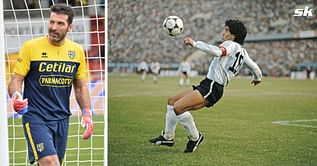 "So much technique" - Gianluigi Buffon compares Barcelona and Juventus target to Diego Maradona