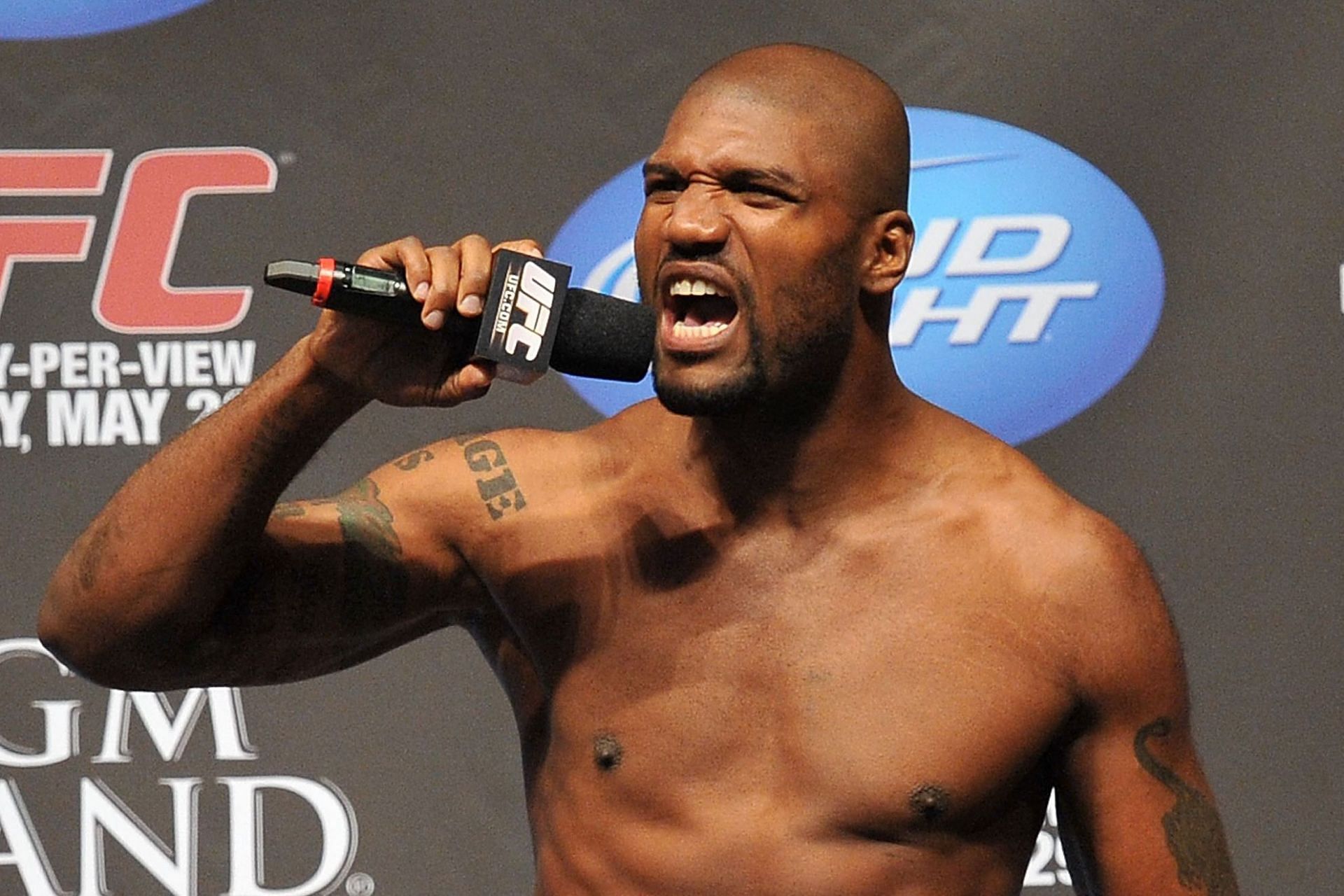 Quinton &#039;Rampage&#039; Jackson began to struggle with his weight in the latter stages of his career