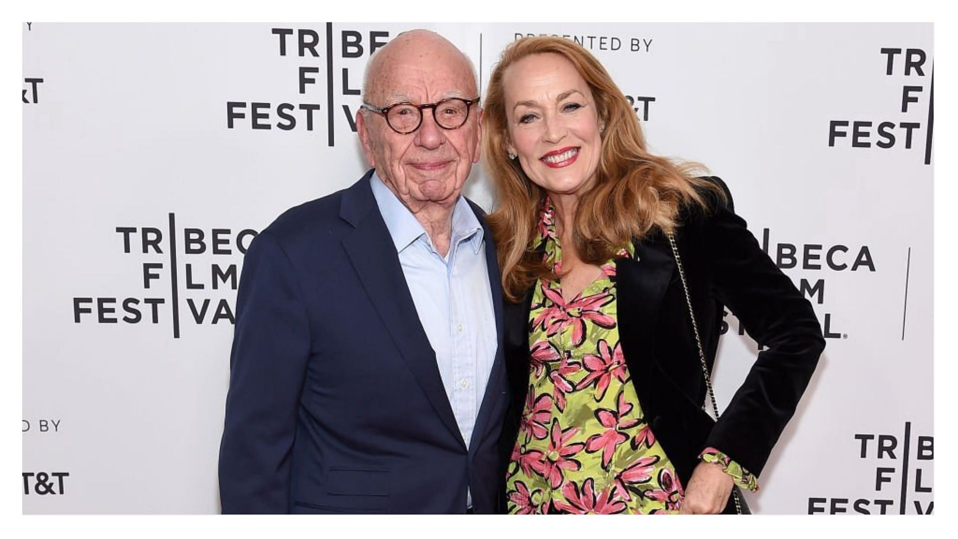 Rupert Murdoch and Jerry Hall are getting divorced (Image via Jamie McCarthy/Getty Images)