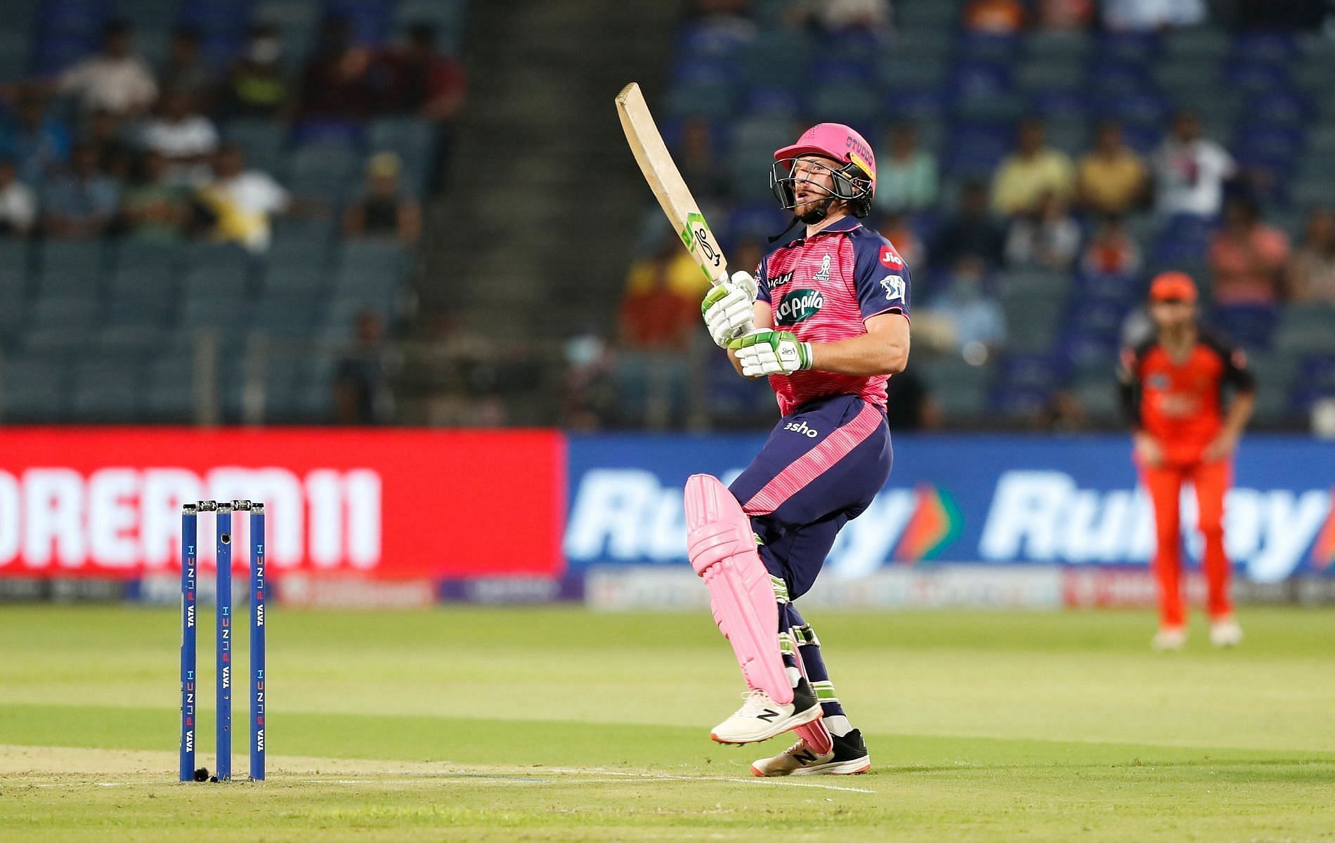 Jos Buttler is action during the IPL. Pic: BCCI