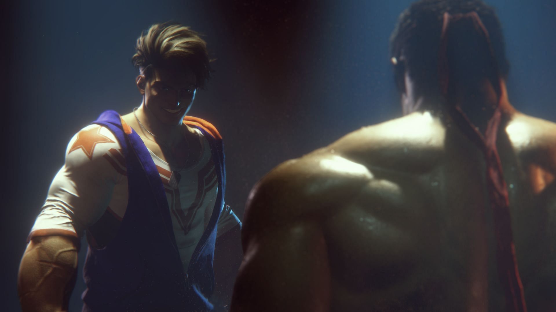 Luke takes on Ryu in Street Fighter 6&#039;s teaser (image via Capcom)