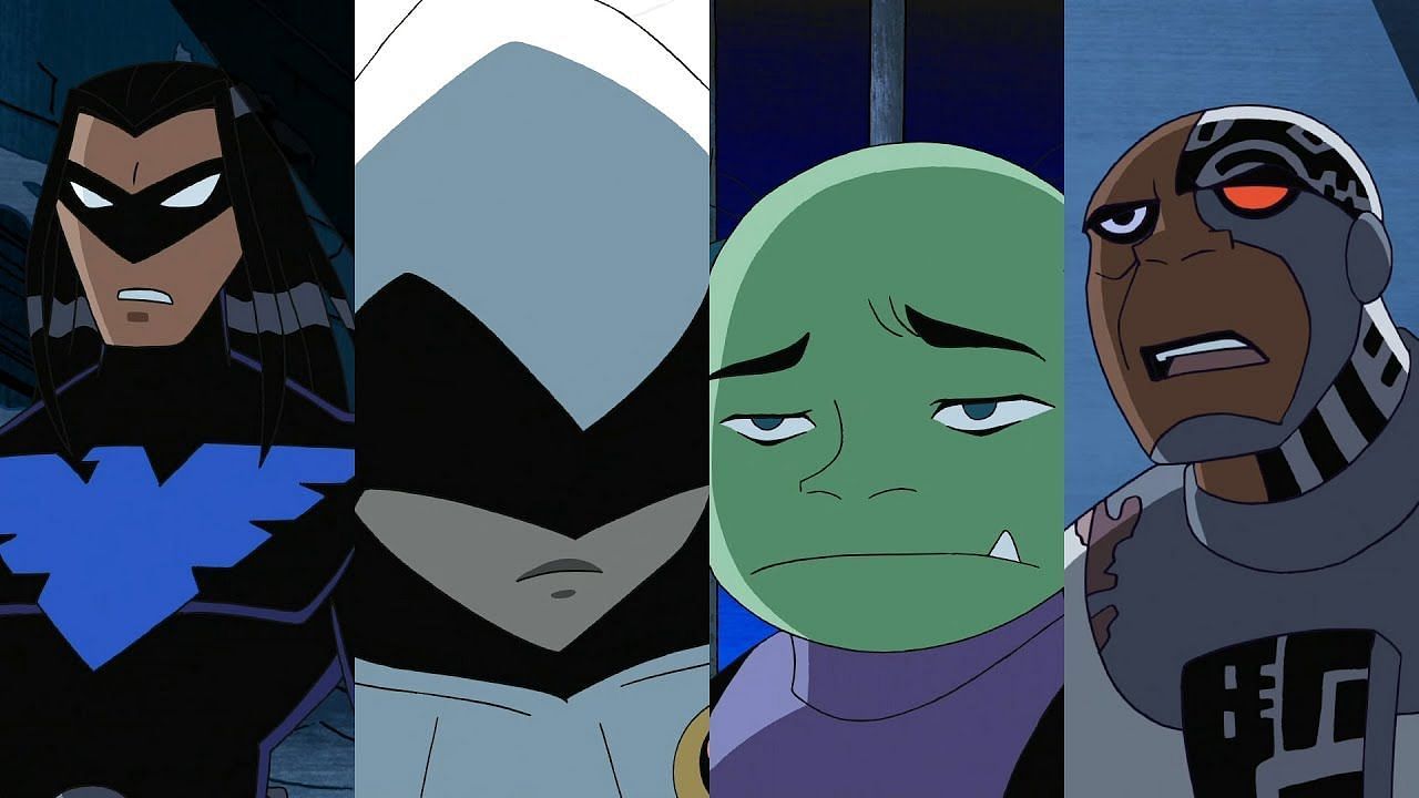 The Titans as they appear in their alternative future forms (Image via Cartoon Network)