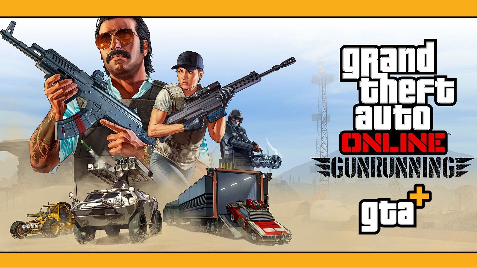 Gunrunning missions are stock selling missions in GTA Online (Image via Sportskeeda)