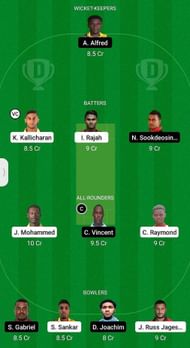 SCK vs BLD Fantasy Suggestion Team 1