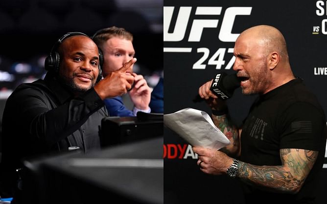 "He just does not care" - Daniel Cormier looks back at Joe Rogan's advice on biased commentary