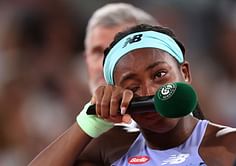 "Hopefully this is the first final of many" - Coco Gauff in tears after French Open loss
