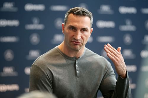 Wladimir Klitschko at the Media Interviews - 2020 Laureus World Sports Awards - Berlin