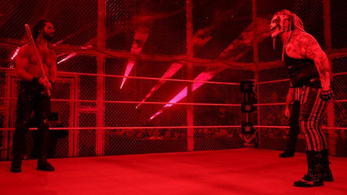 Why was Seth Rollins vs. The Fiend at Hell in a Cell controversial?
