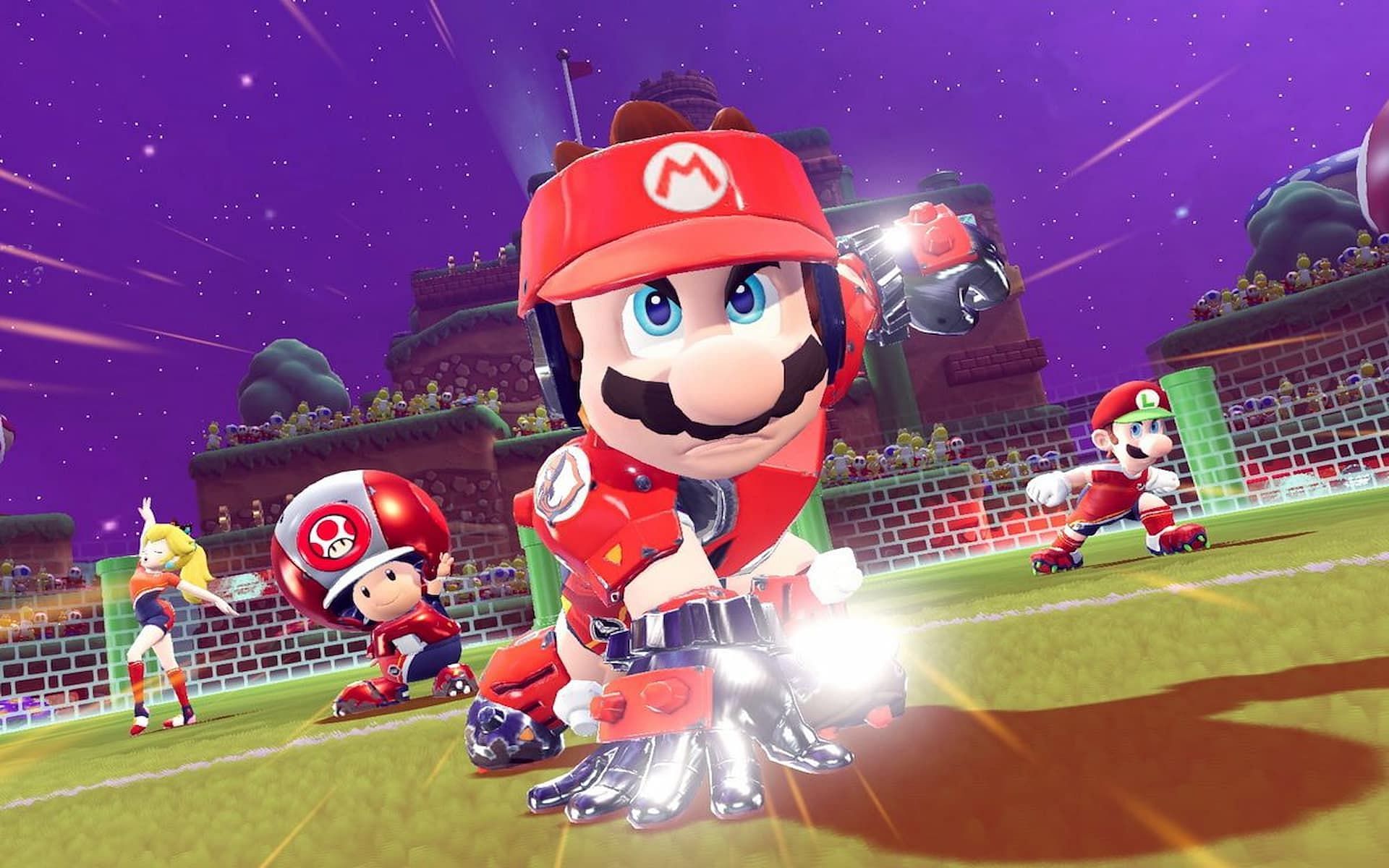 Mario can be the focus on a strong build in Mario Strikers: Battle League (Image via Nintendo)