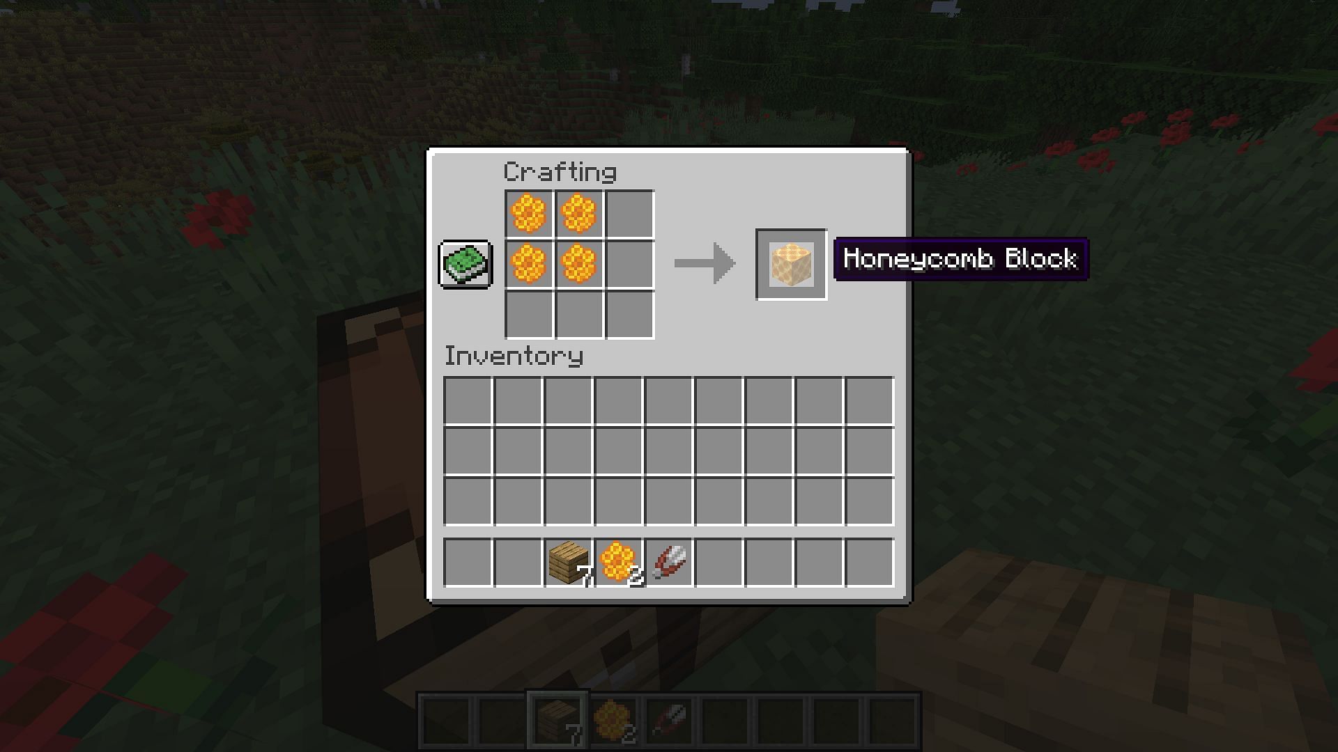 Honeycomb block (Image via Minecraft 1.19)