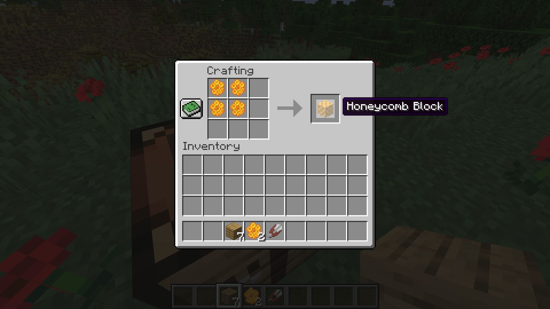 Honeycomb block (Image via Minecraft 1.19)