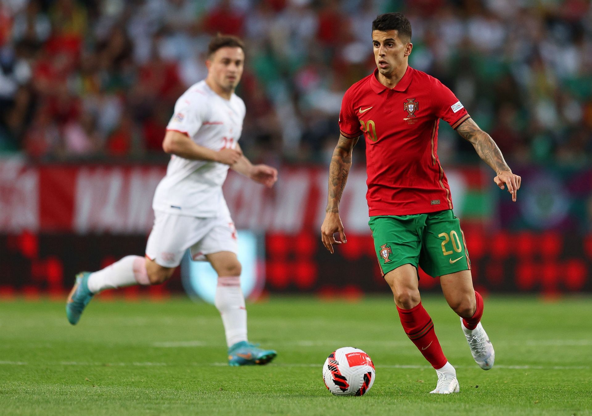 Portugal could not breach Switzerland&#039;s back-line.