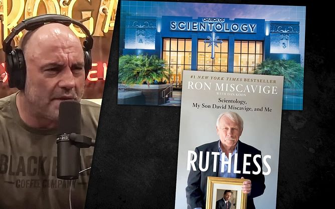 When Joe Rogan was contacted by Church of Scientology regarding Ron Miscavige's book