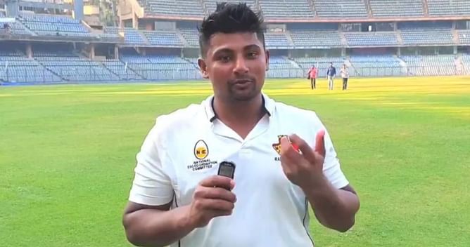 "मैंने शतक बनाया तो मेरी आँखों में आँसू आ गए," मुंबई के खिलाड़ी का बयान