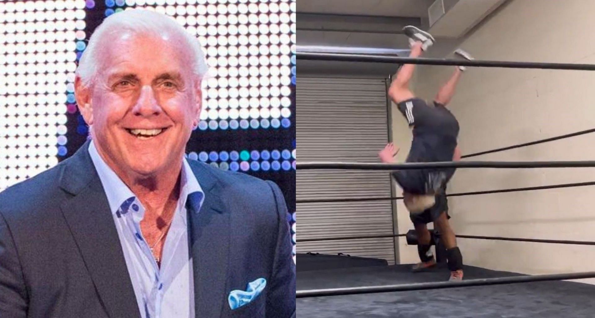 Ric Flair has been training alongside Jay Lethal!