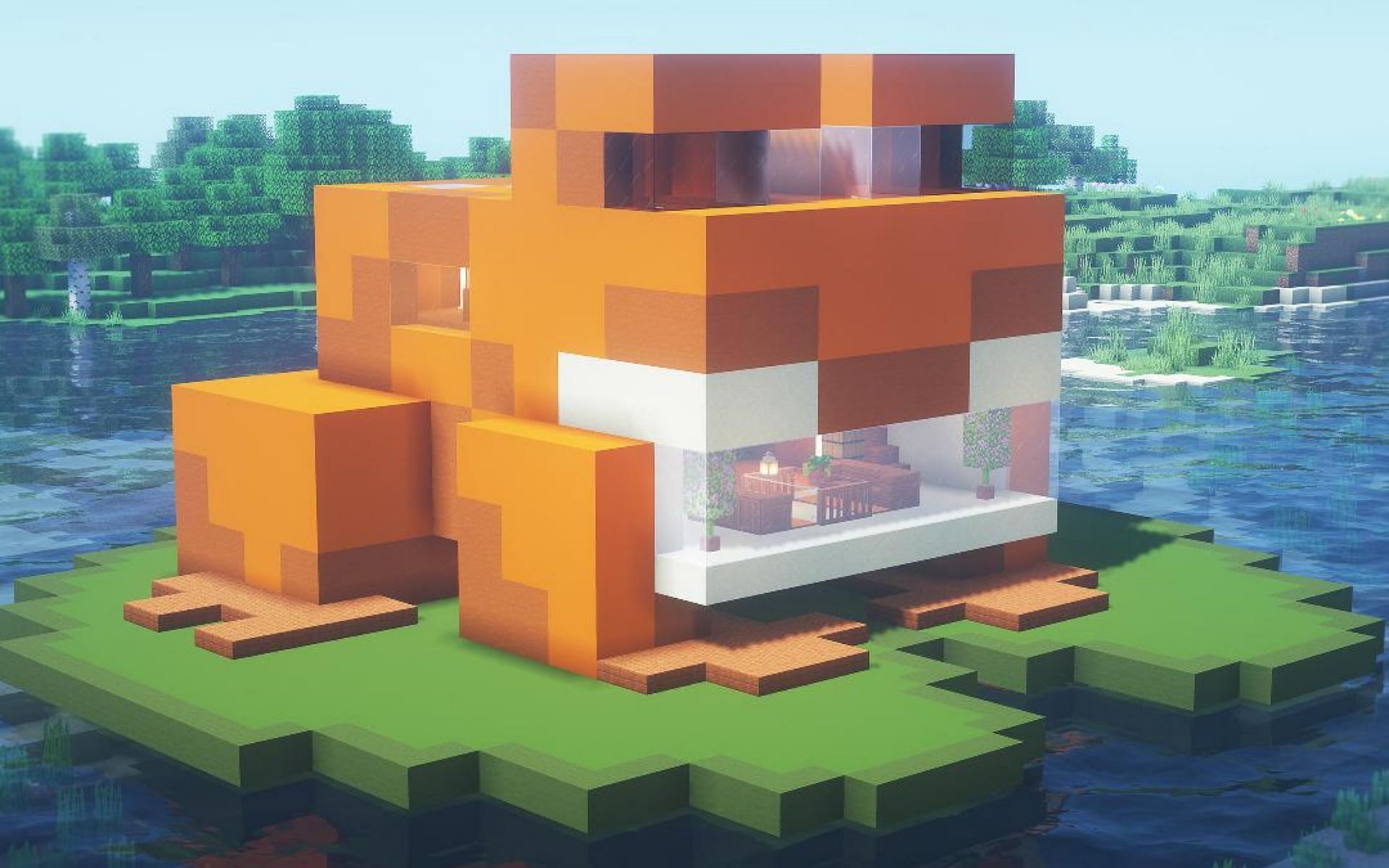 Redditor showcases frog house in Minecraft 1.19