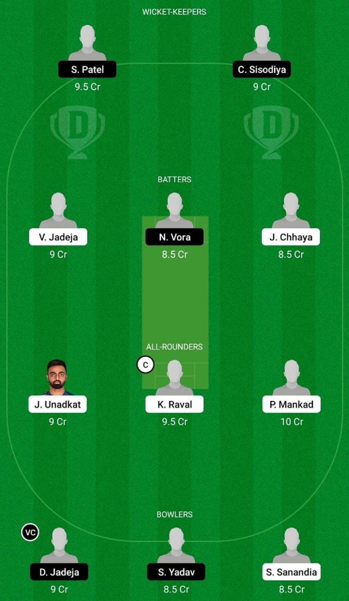 GG vs HH Dream11 Fantasy Suggestion #2