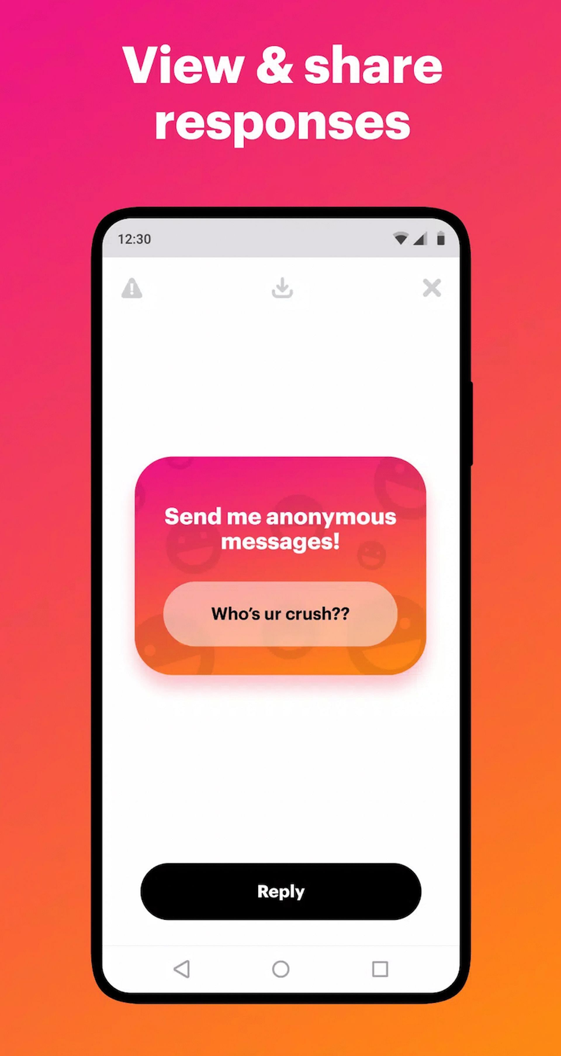 Users using the NGL app to post questions to which answers would be anonymous. (Image via NGL app)