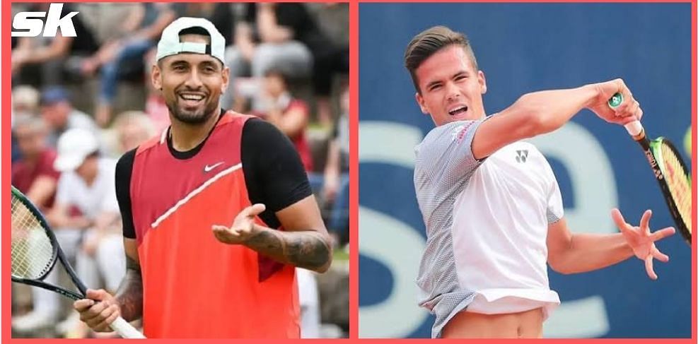 Nick Kyrgios will take on Daniel Altmaier in the first round of the Halle Open