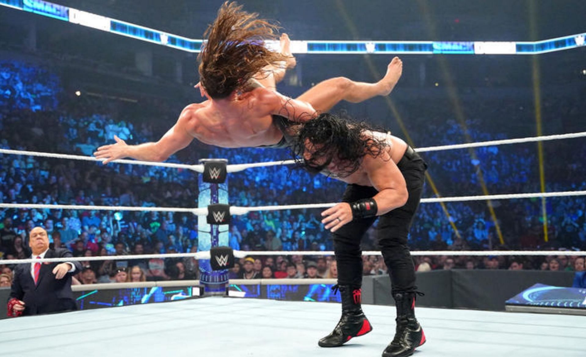 WWE SmackDown में रोमन रेंस ने रिटेन की अपनी चैंपियनशिप 