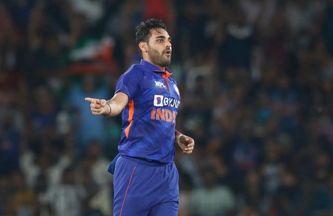 Bhuvneshwar Kumar during the 2nd IND vs SA T20I [Credit: BCCI]