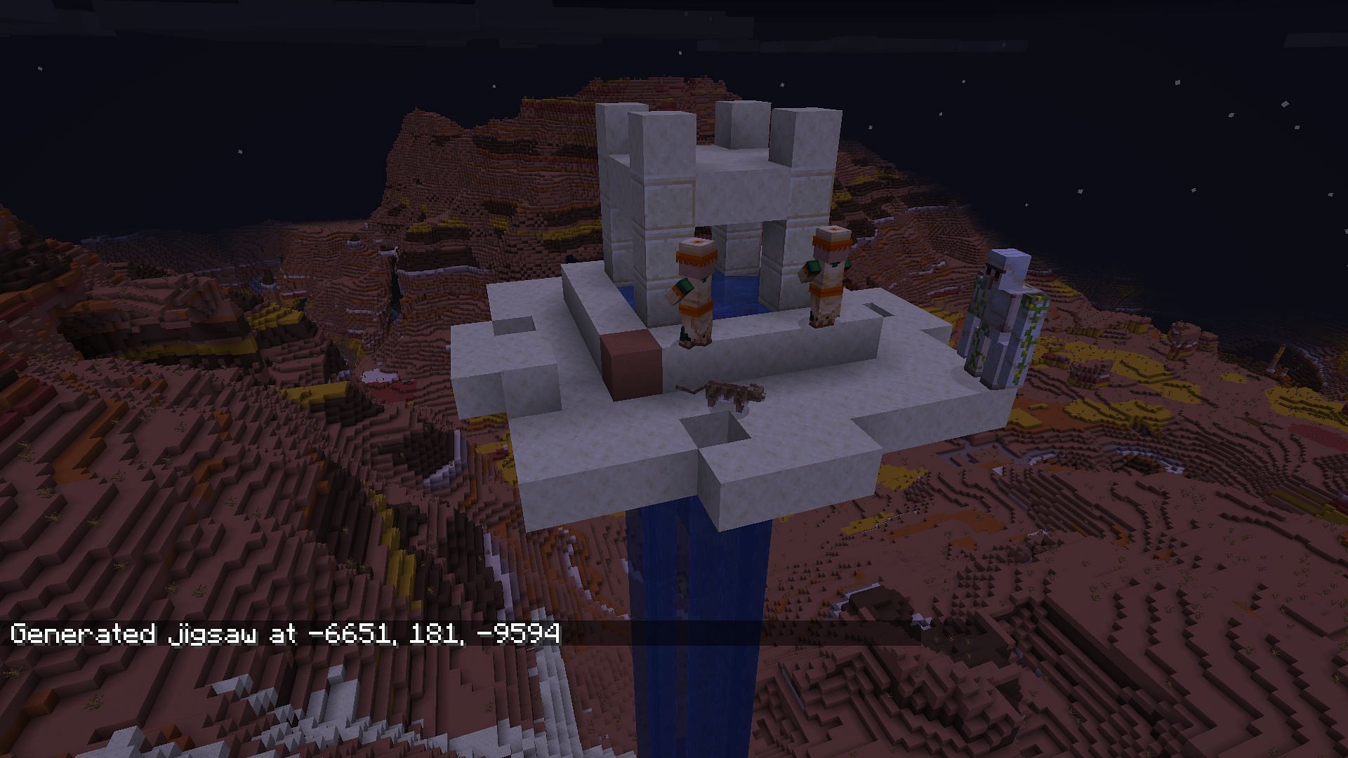 Place jigsaw command (Image via Minecraft 1.19)