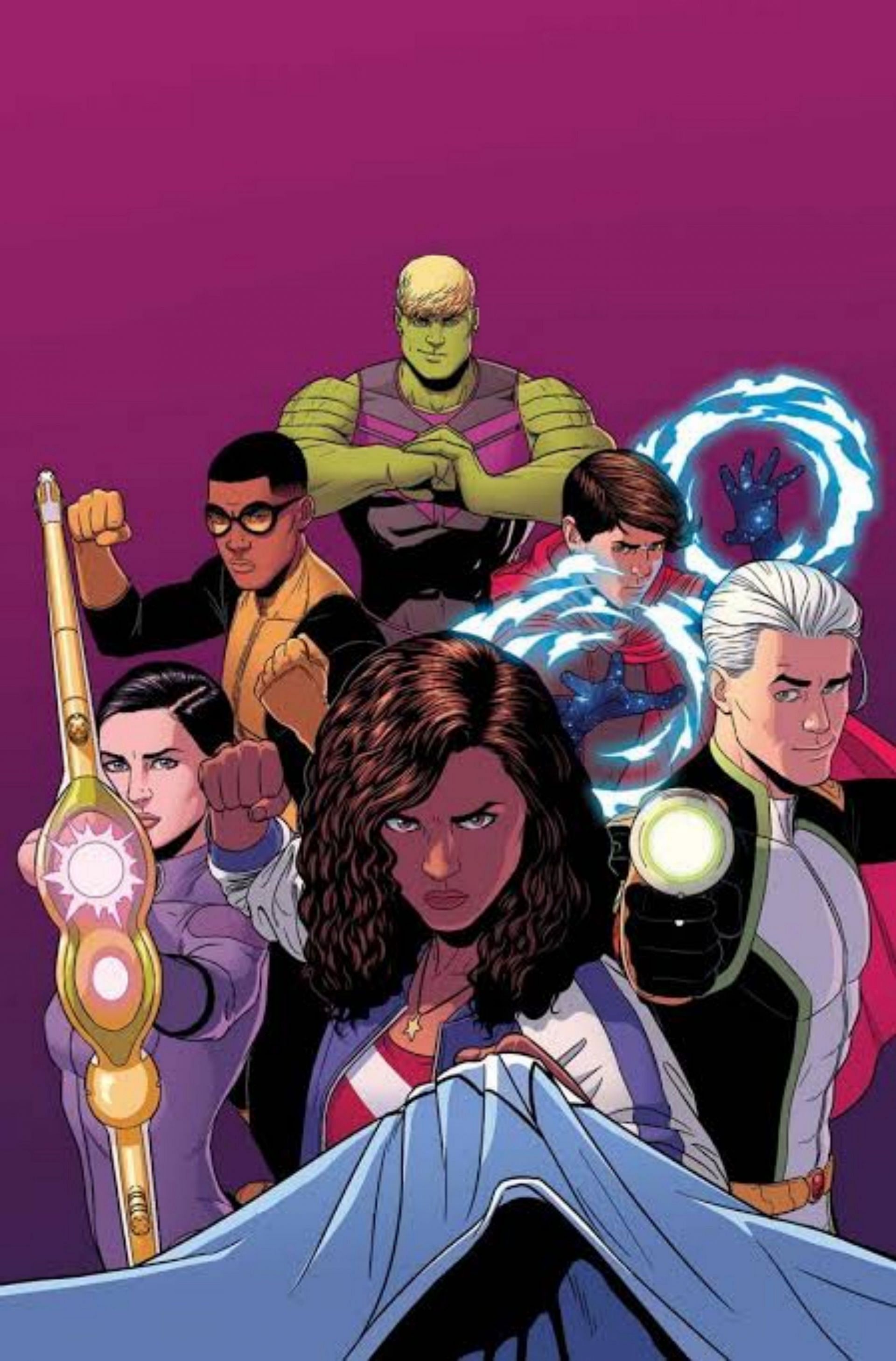 The team from the comics (Image via Marvel Comics)