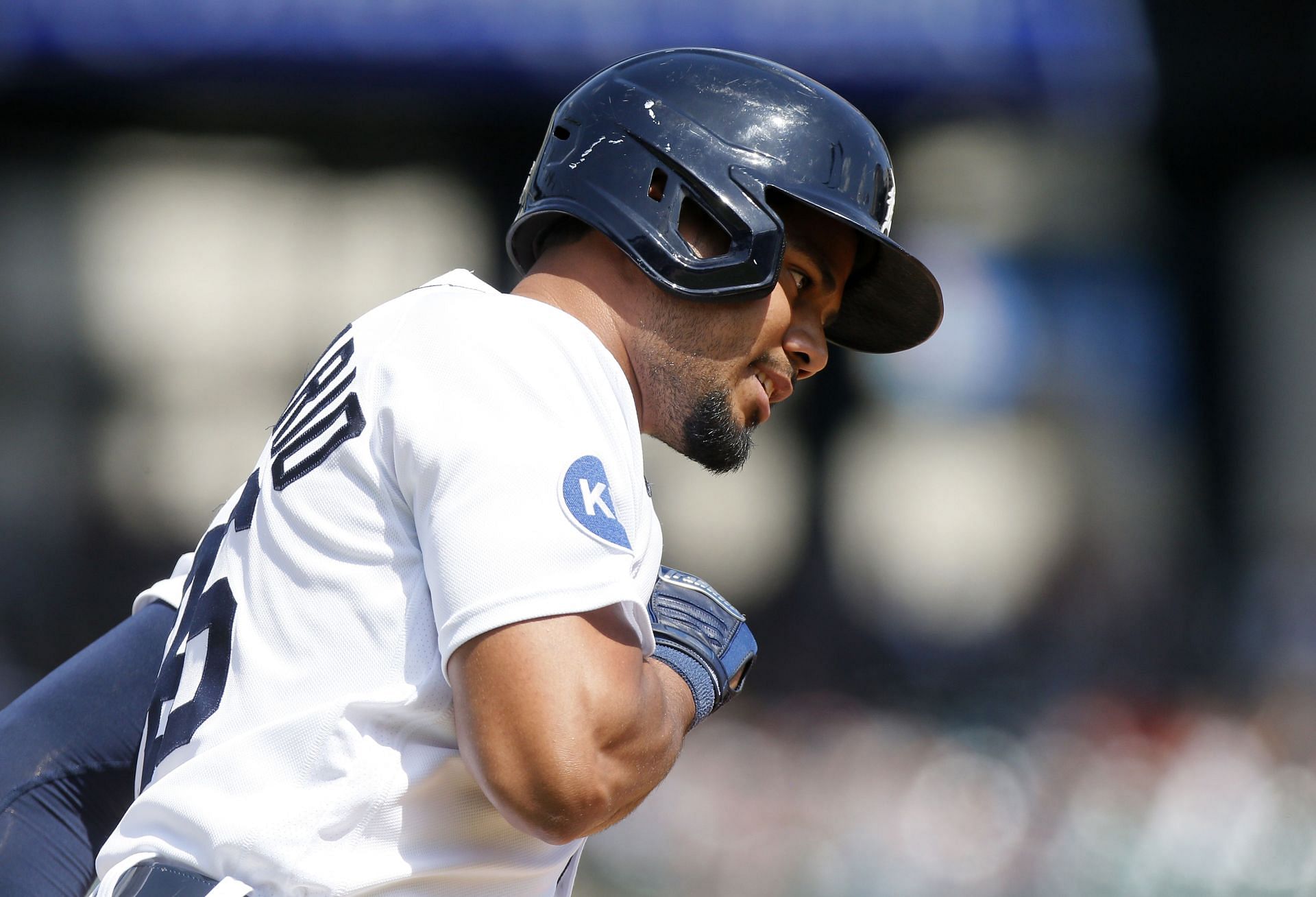 Along with Jonathan Schoop, Jeimer Candelario leads the Tigers with five homers.