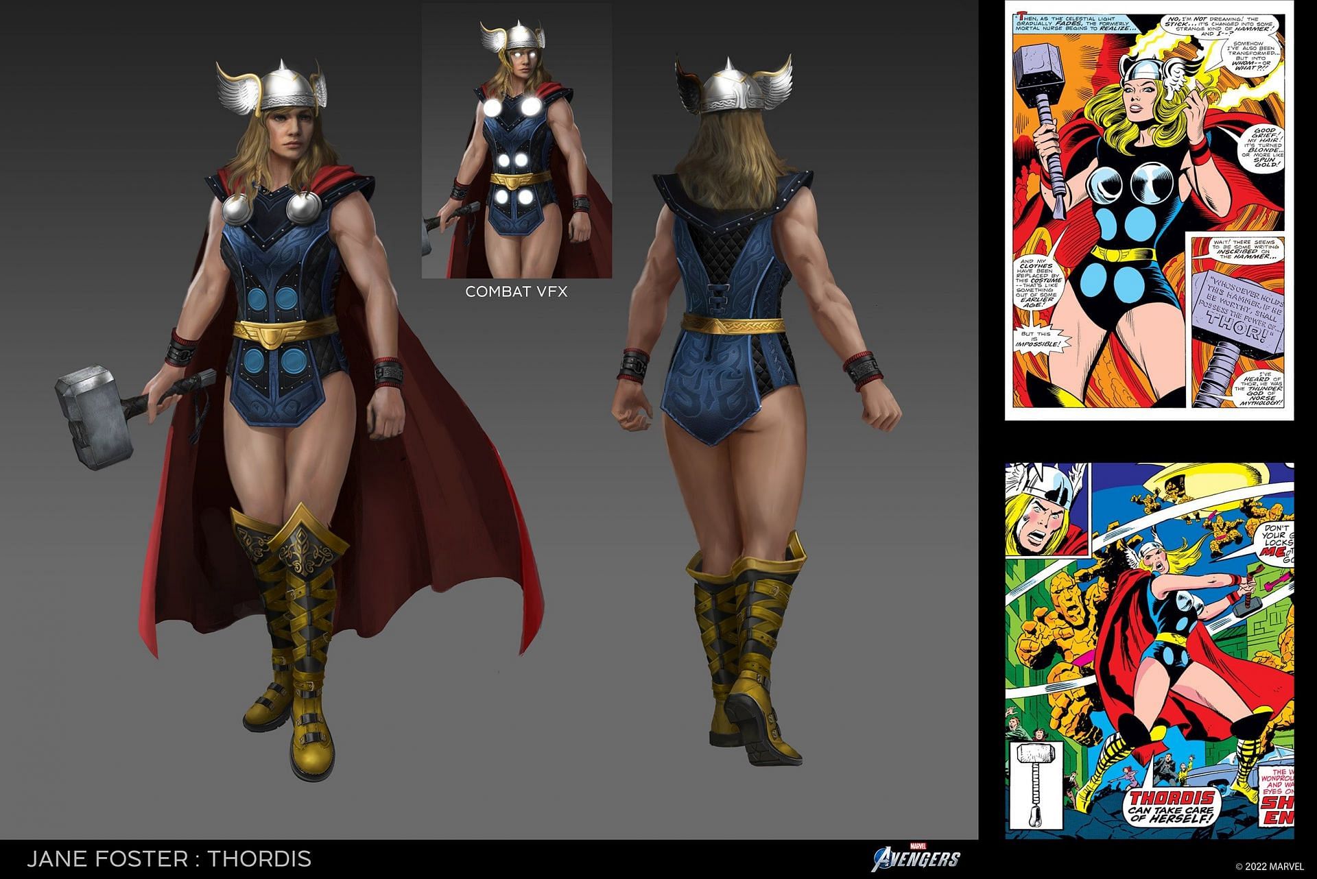Inspired by Jane Foster&#039;s outfit from What If? #10 (1977) (Image via Square Enix)