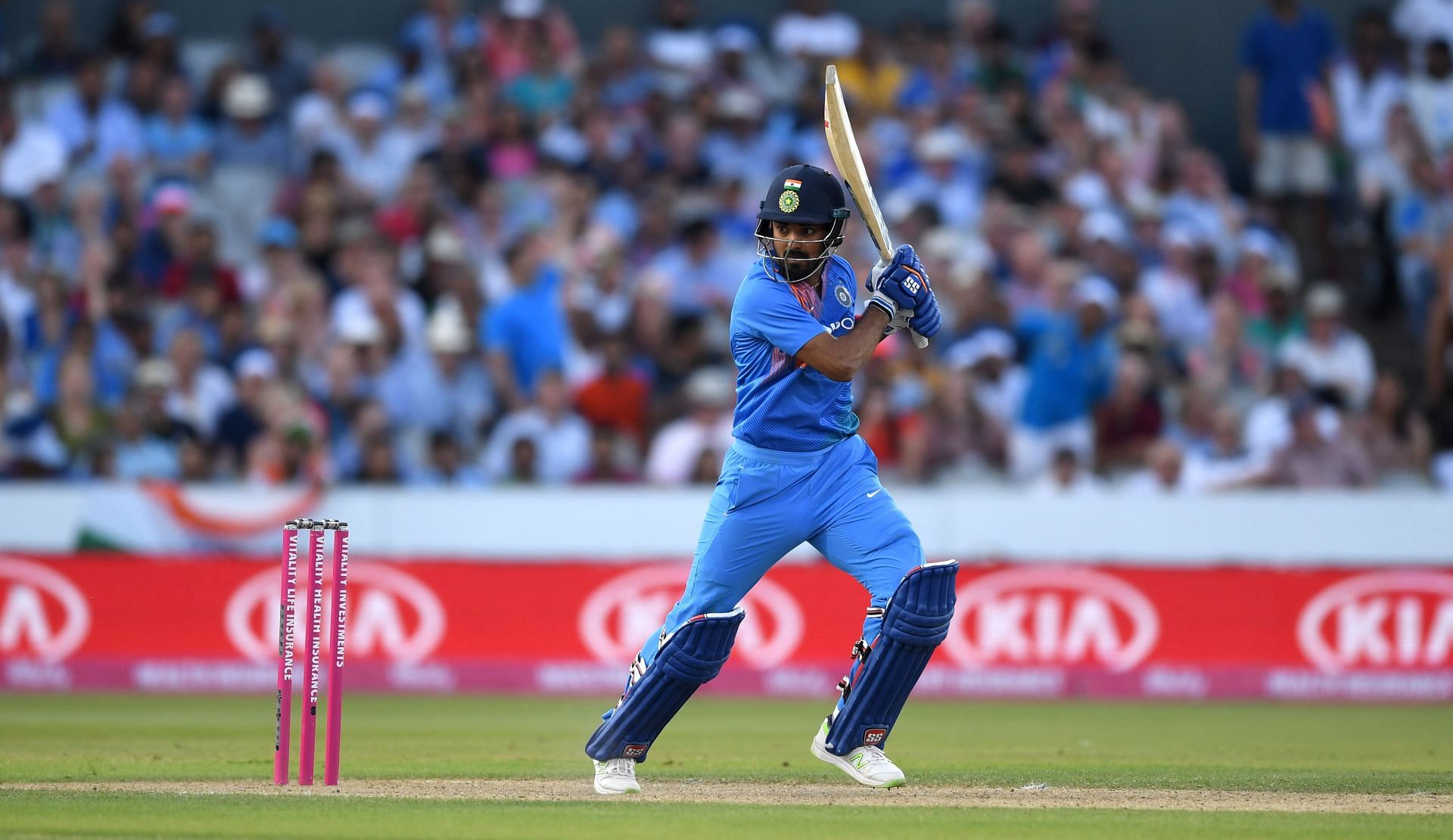 KL Rahul will be leading India against South Africa. Pic: Getty Images