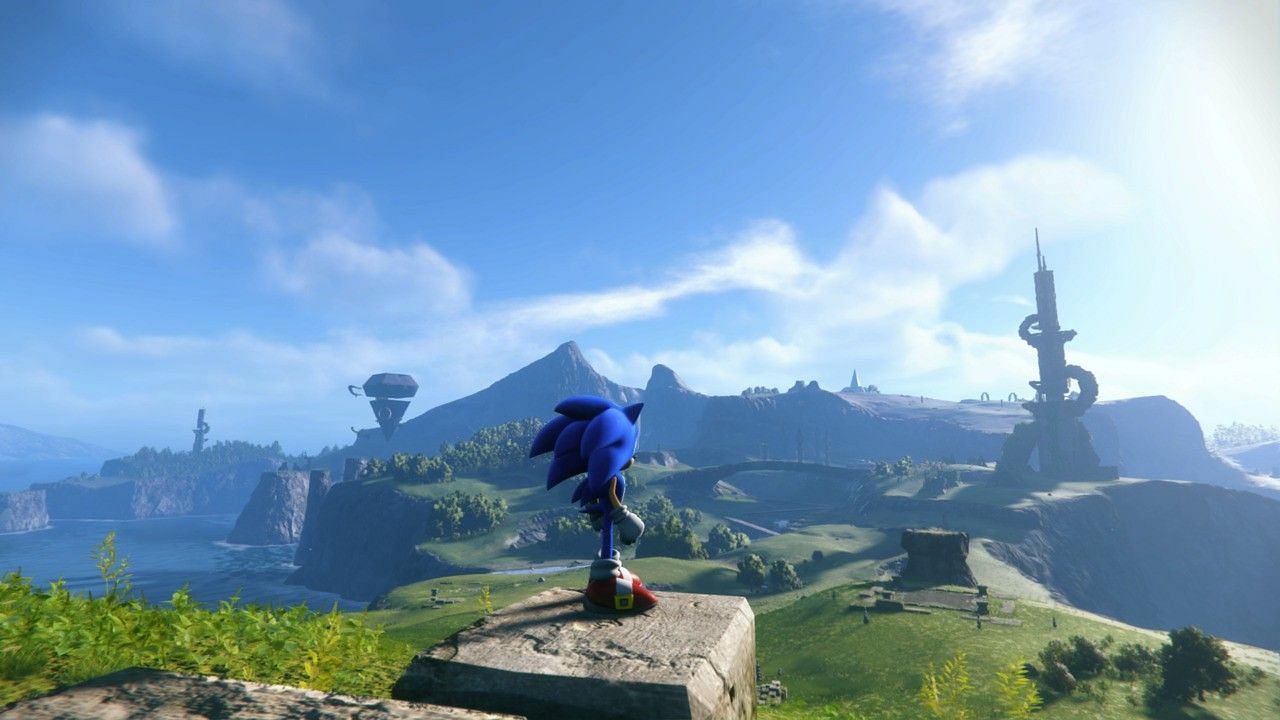 Dash across a vast open-world teeming with secrets (Image via SEGA)