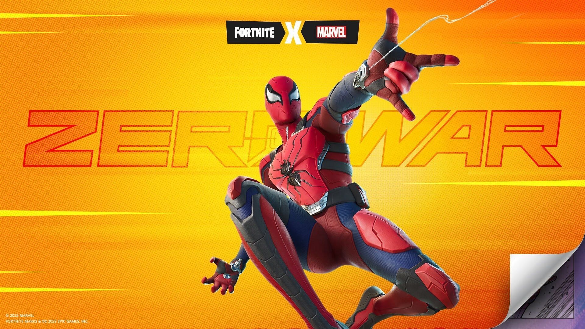 Spider-Man Zero skin (Image via Epic Games)