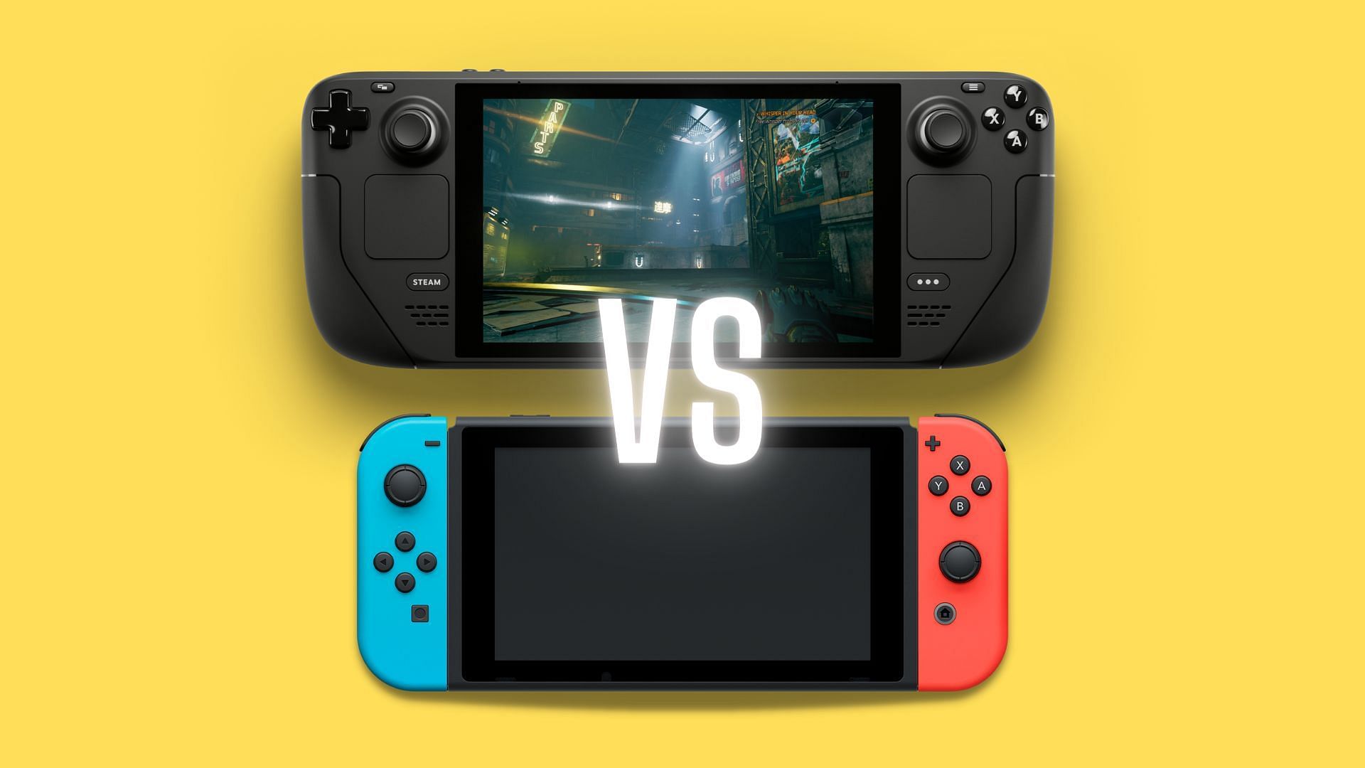 Steam Deck vs Nintendo Switch: A battle of the handhelds (Image via Sportskeeda)