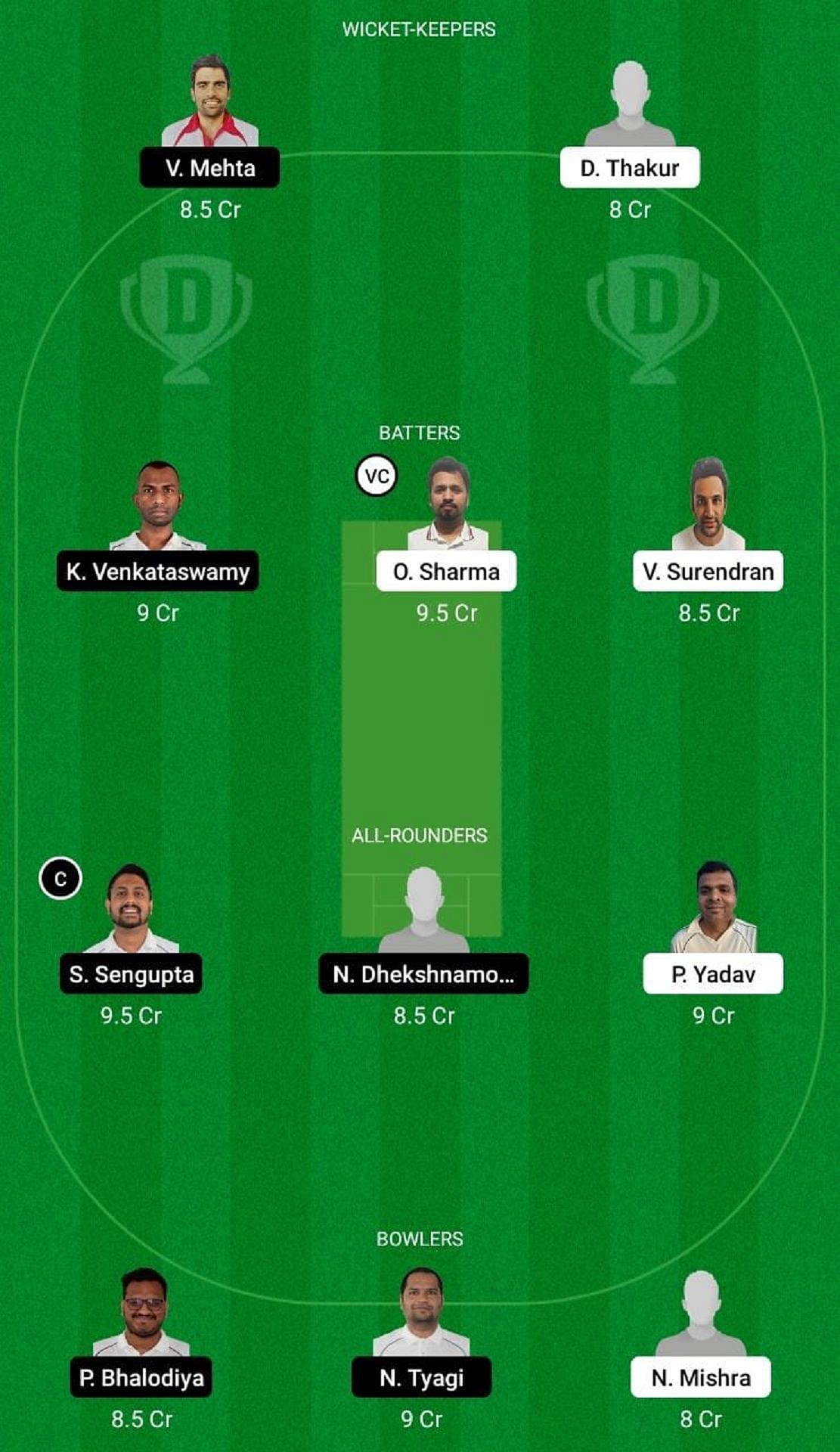 MCC vs PRS Dream11 Fantasy Suggestion #1