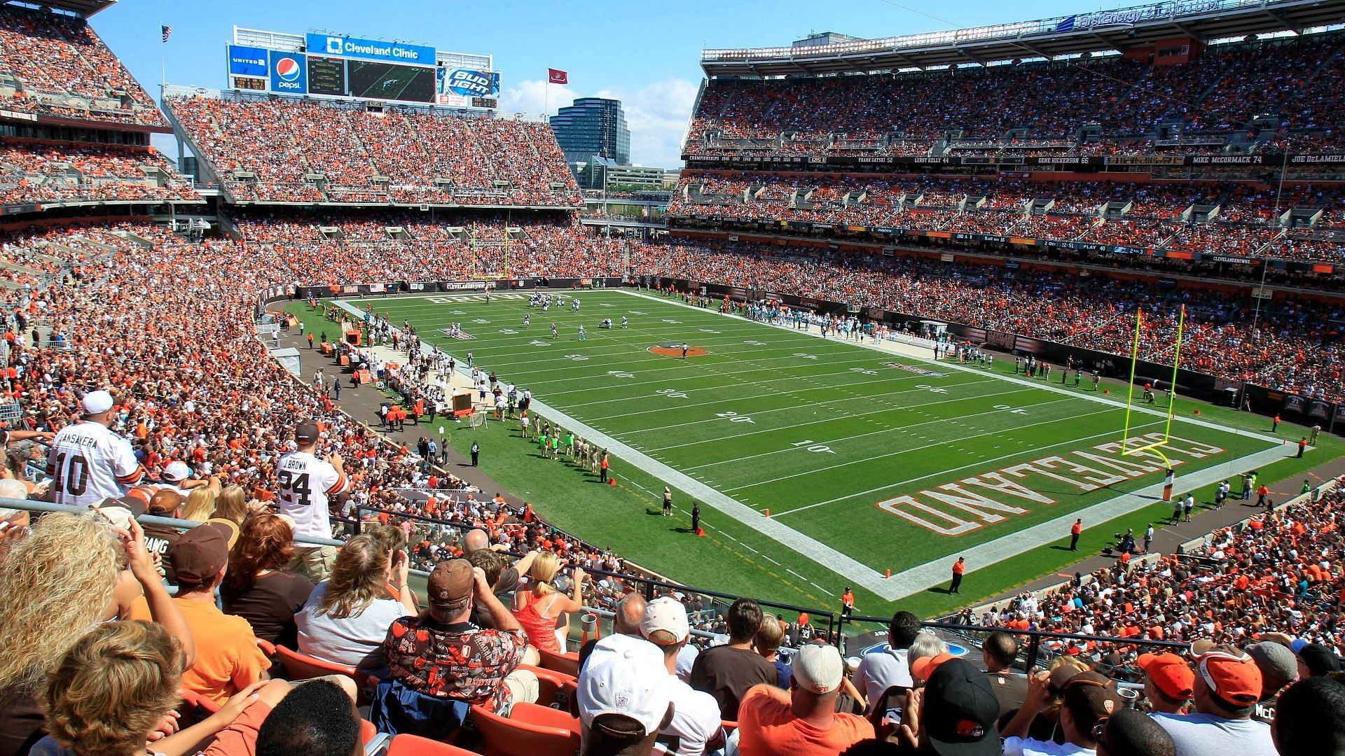The current home of the Browns - FirstEnergy Stadium. Source: WKYC