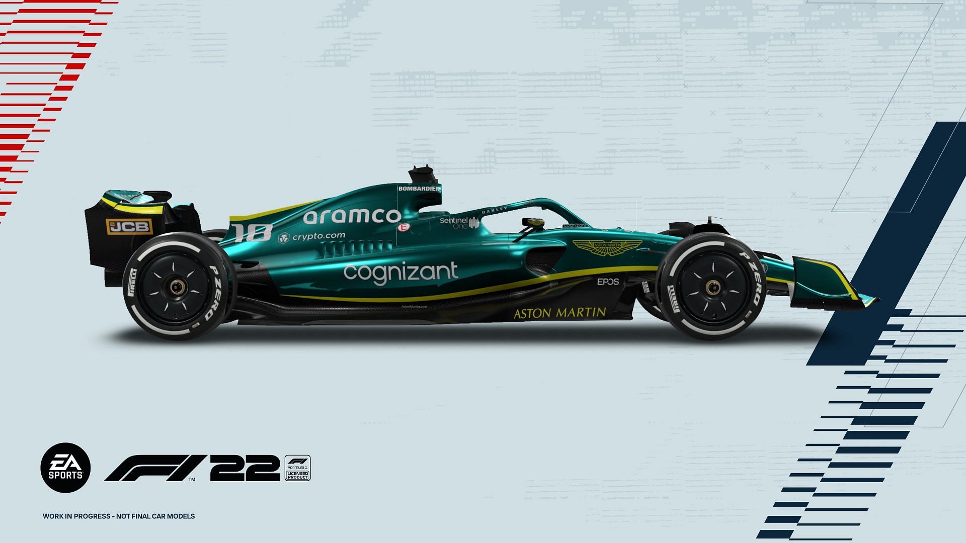 Aston Martin could be a difficult bait for F1 22 players for its frequent engine problems (Image via EA Sports - F1 22)
