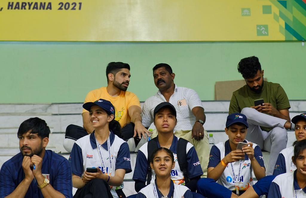 Kabaddi scouts at the ongoing Khelo India Youth Games in Panchkula. (PC: Khelo India)