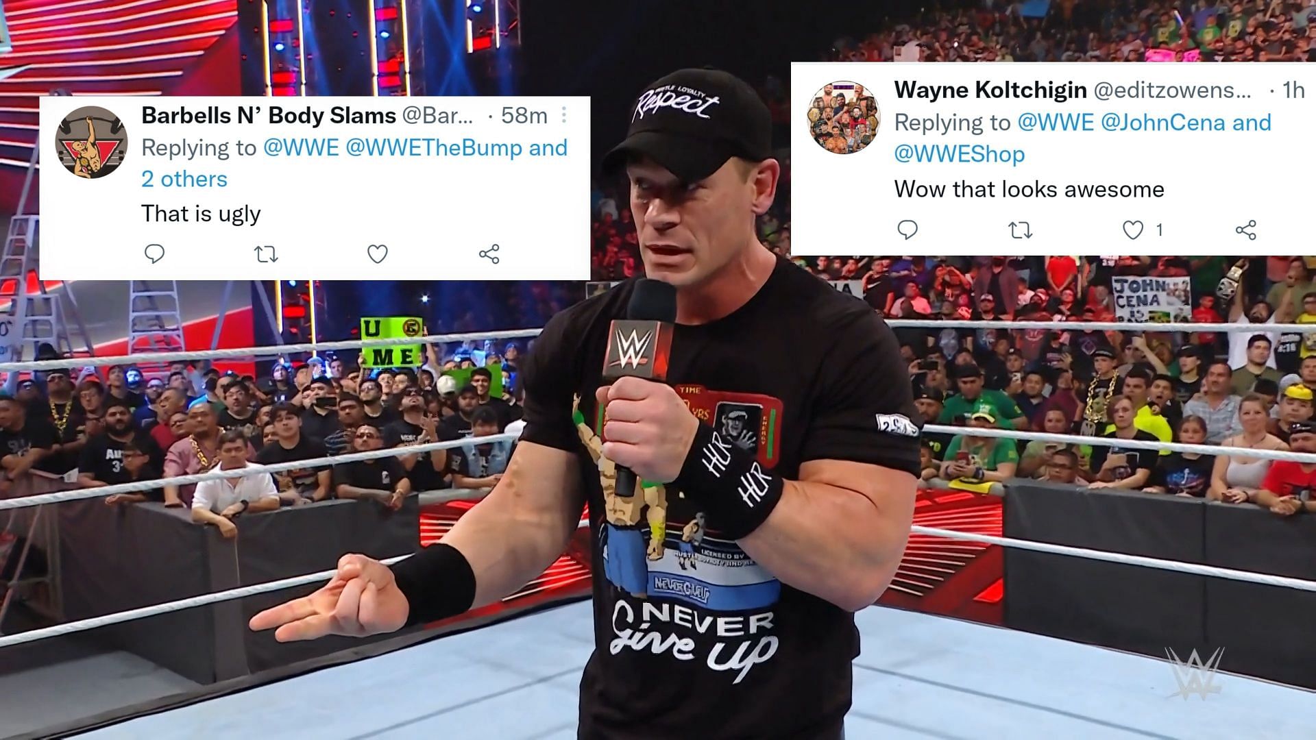 Fans have mixed reactions to the new WWE custom John Cena Championship belt