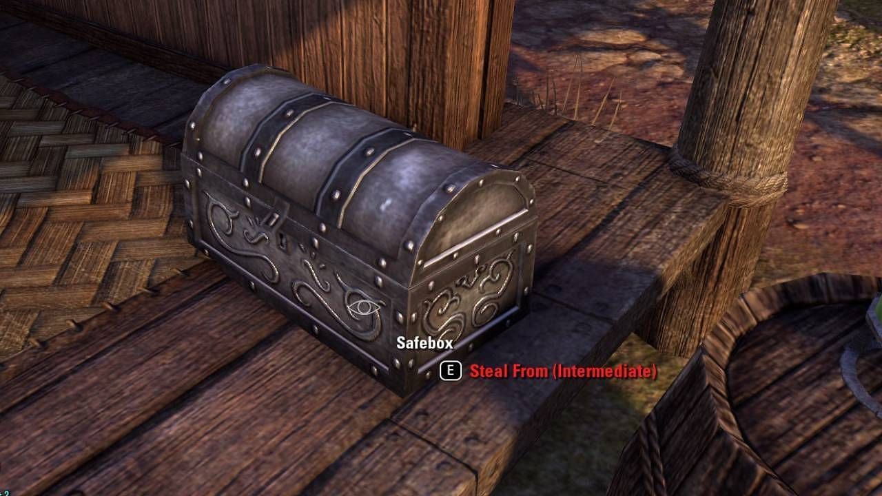 A strongbox as it appears in Elder Scrolls Online (Image via Bethesda)