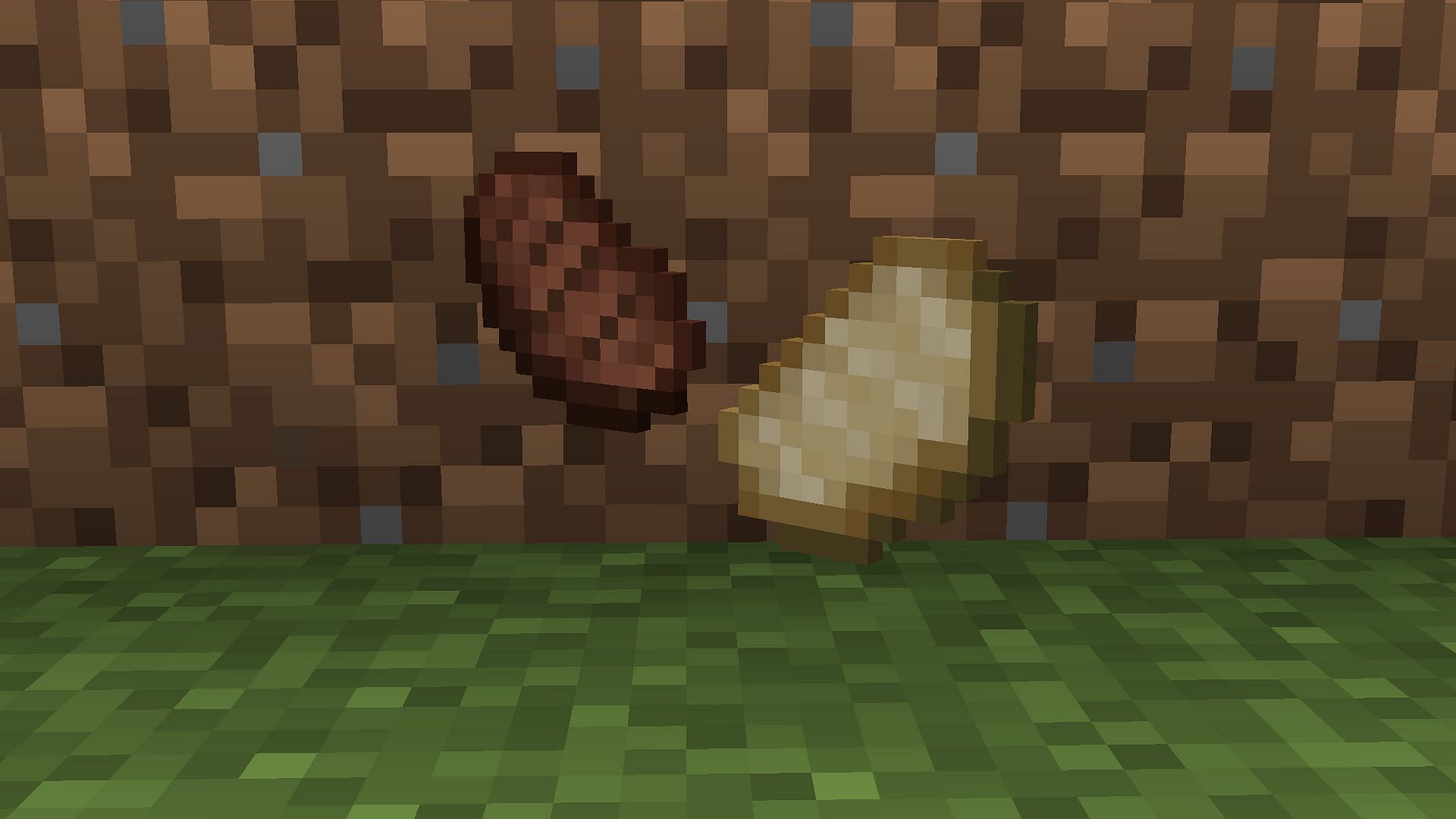 Porkchop and Steak (Image via Minecraft 1.19)